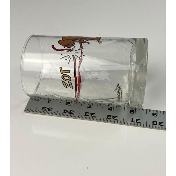 Vintage Arby's BC Ice Age Collector's Series Glass 1981 Set of 4 5.25" h x 3"w C - Picture 6 of 6